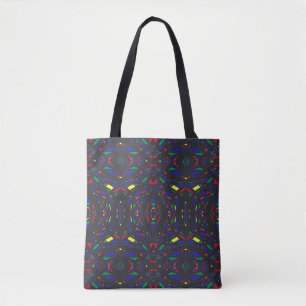 Prismatischer Regenbogen Abstract Acryl-Kunst Tasche