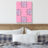 Prismatischer Strom Abstract Flow Art Leinwanddruck (Insitu (Schlafzimmer))