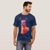 Prismatisches Alpaca T-Shirt (Vorne ganz)