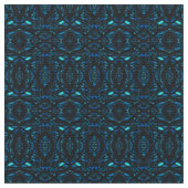 Prismatisches Blau-Schwarzes Abstract-Acryl-Kunstw Stoff (Nahaufnahme)