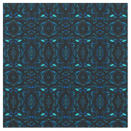Prismatisches Blau-Schwarzes Abstract-Acryl-Kunstw Stoff