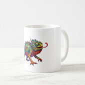 Prismatisches Chamäleon-Burst Kaffeetasse (VorderseiteRechts)
