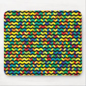 Prismatisches Chevrons Muster Mousepad (Vorne)