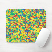 Prismatisches Dreiecksmuster Mousepad (Mit Mouse)