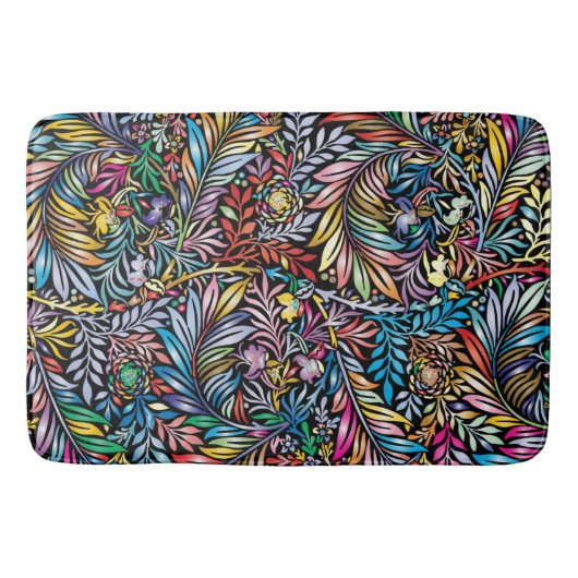 Prismatisches Farn 1 Badematte (Vorderseite)