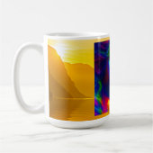 Prismatisches Heiliges Embrace Kaffeetasse (Links)