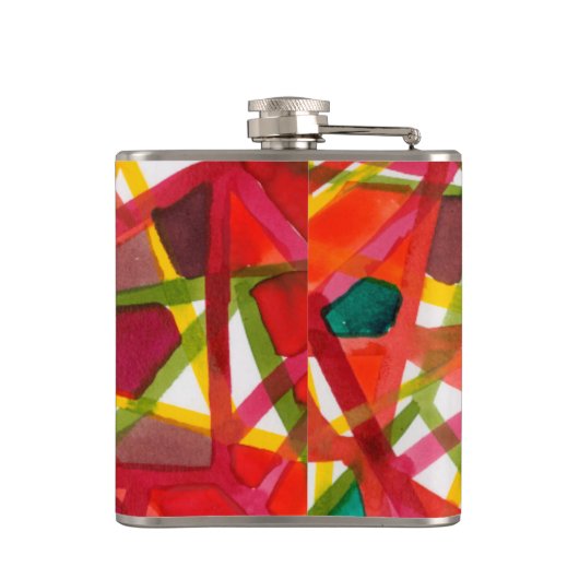 Prismatisches II Flachmann (Rückseite)