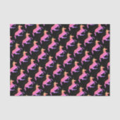 Prismatisches lila rosa Einhornpapier Seidenpapier (Vorderseite)