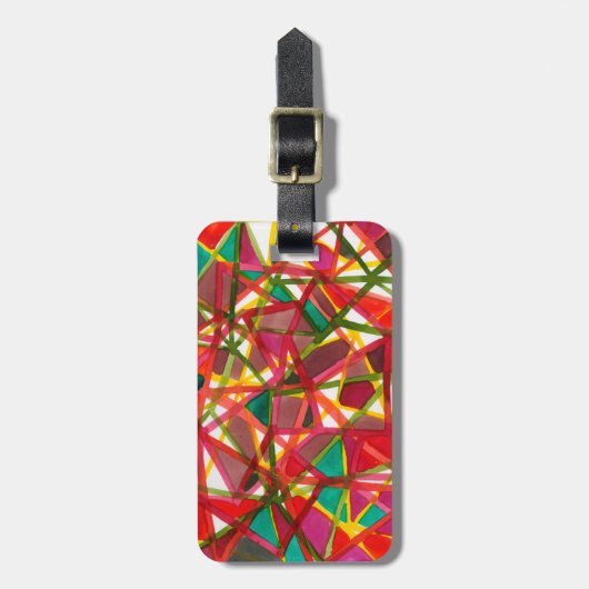 Prismatismus II Gepäckanhänger (Vorderseite vertikal)