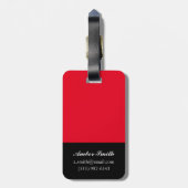 Prismatismus II Gepäckanhänger (Rückseite vertikal)