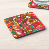 Prismatismus II Getränkeuntersetzer (Linke Seite)