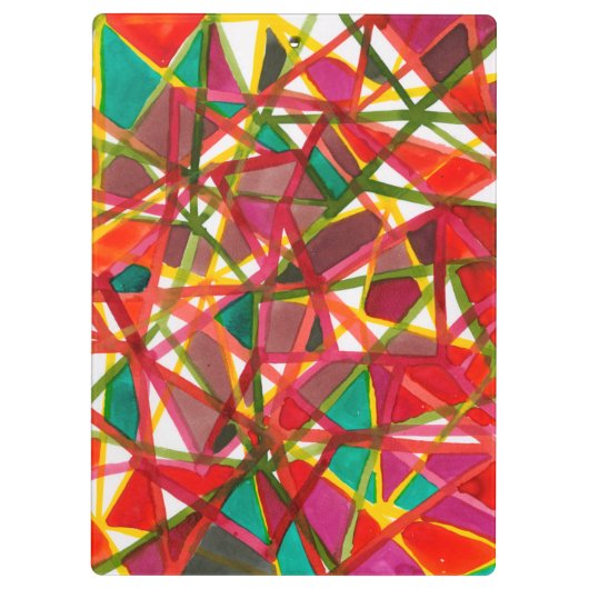 Prismatismus II Klemmbrett (Rückseite)