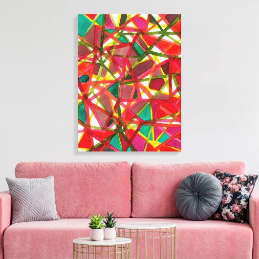 Prismatismus II Leinwanddruck (Insitu (Wohnzimmer))