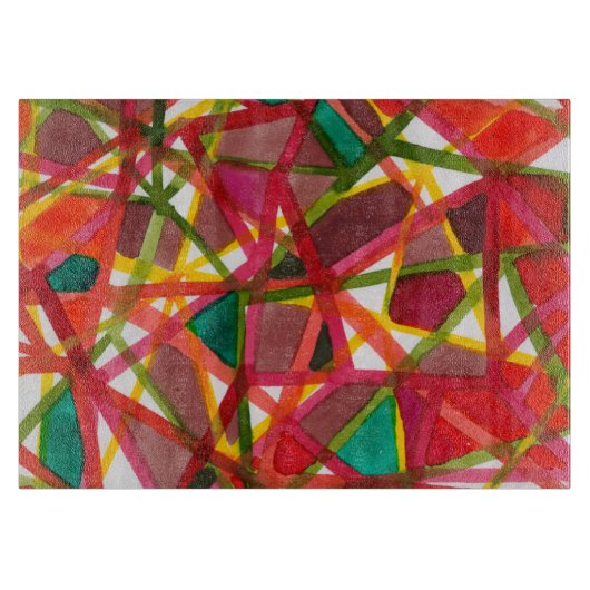 Prismatismus II Schneidebrett (Vorderseite)