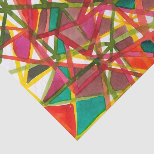 Prismatismus II Seidenpapier (Ausschnitt)