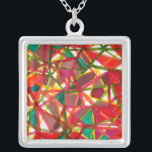 Prismatismus II Versilberte Kette<br><div class="desc">Muster</div>