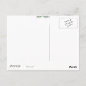 Prisme-Blume Postkarte (Rückseite)