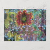 Prisme-Blume Postkarte (Vorderseite)