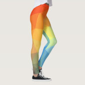 Prismenfarbenes, Abstraktes Muster Leggings (Rechts)