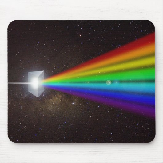 Prismenfarbspektrum Mousepad (Vorne)