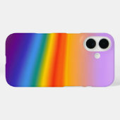 Prismenfluss - Wavy Pastel Rainbow Gradient Case-Mate iPhone Hülle (Rückseite (Horizontal))