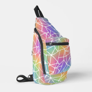 Prismennetz - Regenbogengewebe: Crossbody Bag