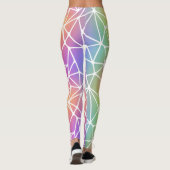 Prismennetz - Regenbogengewebe: Leggings (Rückseite)