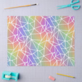 Prismennetz - Regenbogengewebe: Seidenpapier (Basteln)
