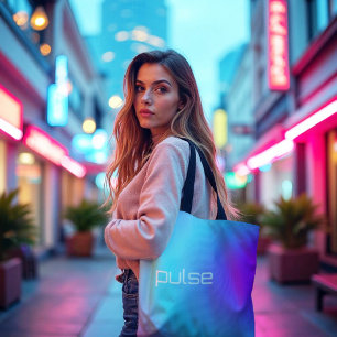 Prismenpuls - Vaporwave Gradient Vibe Tasche