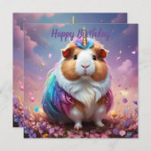 Prismenschwanz: Das Radiant Unicorn Guinea Pig, (Vorne/Hinten)