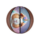 Prismenschwanz: Das strahlende Einhorn-Guinea-Schw Mini Basketball (Vertikal)