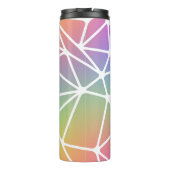Prismensynapse Netz - Regenbogennetz : Thermosbecher (Rückseite)