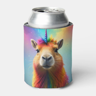 Prismhorn: Das Regenbogen-Capybaraicorn Dosenkühler