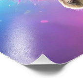 Prismhorn: Der Regenbogen Capybaraicorn Fotodruck (Ecke)