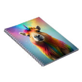 Prismhorn: Der Regenbogen Capybaraicorn Notizblock (Rechte Seite)