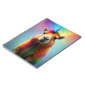 Prismhorn: Der Regenbogen Capybaraicorn Notizblock (Linke Seite)