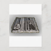 PRISON JAIL BAR CODE POSTKARTE (Vorderseite)