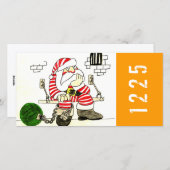 PRISON SANTA FEIERTAGSKARTE (Vorne/Hinten)