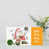 PRISON SANTA FEIERTAGSKARTE (Stehend Vorderseite)