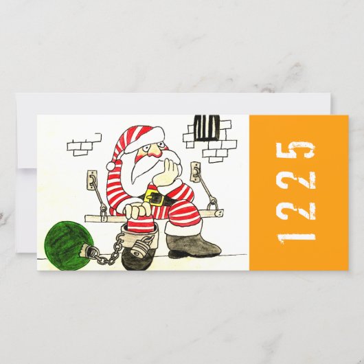 PRISON SANTA FEIERTAGSKARTE (Vorderseite)