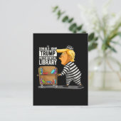 Prison Trump Presidential Library Feiertagspostkarte (Stehend Vorderseite)