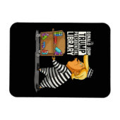 Prison Trump Presidential Library Magnet (Horizontal)
