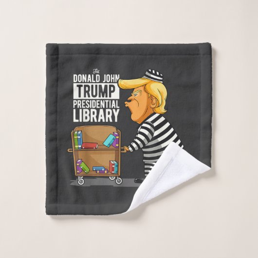 Prison Trump Presidential Library Waschlappen (Waschlappen)