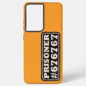 Prisoner 67 Meme Samsung Galaxy Hülle (Rückseite)