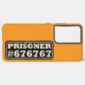 Prisoner 67 Meme Samsung Galaxy Hülle (Rückseite (Horizontal))