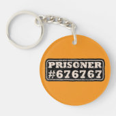 Prisoner 67 Meme Schlüsselanhänger (Vorderseite)