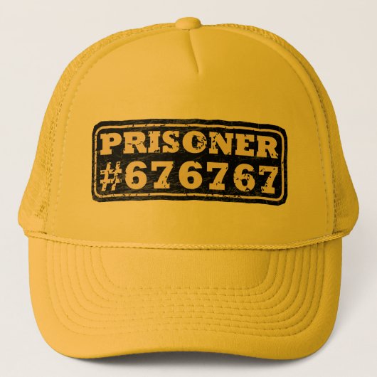 Prisoner 67 Meme Truckerkappe (Vorderseite)