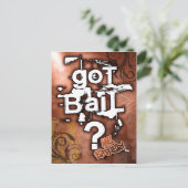 PrisonSong - Got Bail? Postkarte (Stehend Vorderseite)