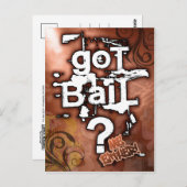 PrisonSong - Got Bail? Postkarte (Vorne/Hinten)