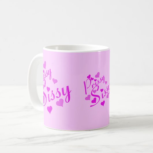 Prissy Sissy Tasse (Vorderseite Links)